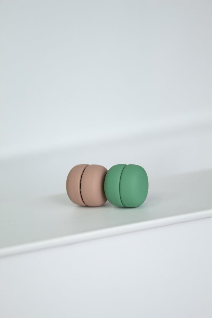 MATTE MAGNET SET- GREEN AND NUDE