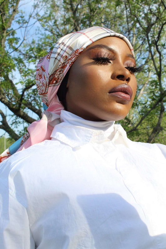 MALAIKA SATIN SQUARE HIJAB – ETHIOPIA