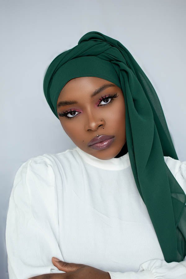 LUXURY CHIFFON HIJABS - PINE