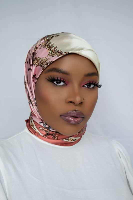 MALAIKA SATIN SQUARE HIJAB - PRECIOUS