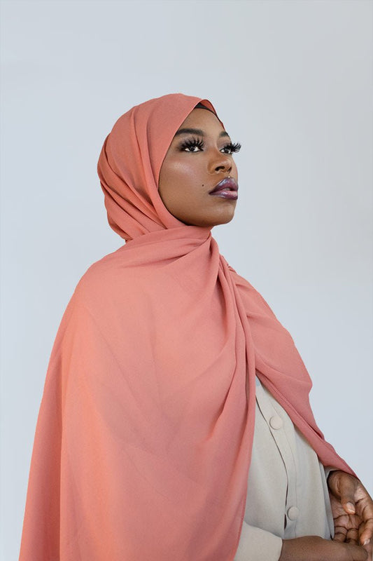 LUXURY CHIFFON HIJAB - PUNCH