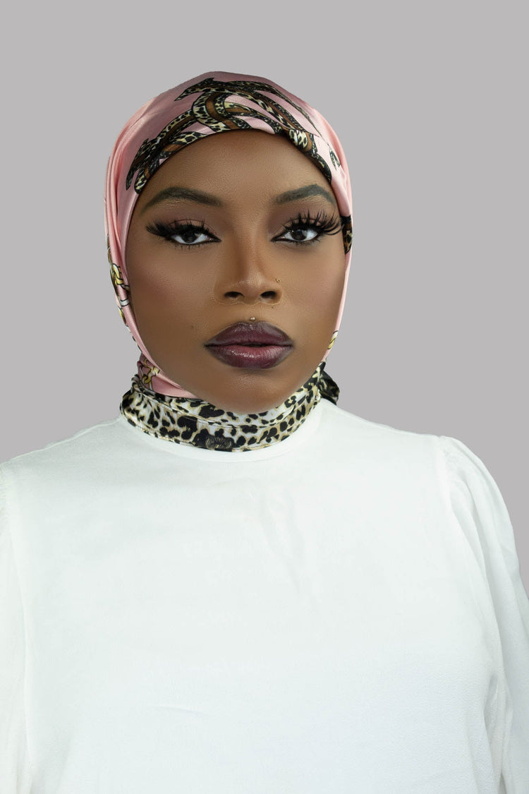 MALAIKA SATIN  SQAURE HIJAB  - FURAHA