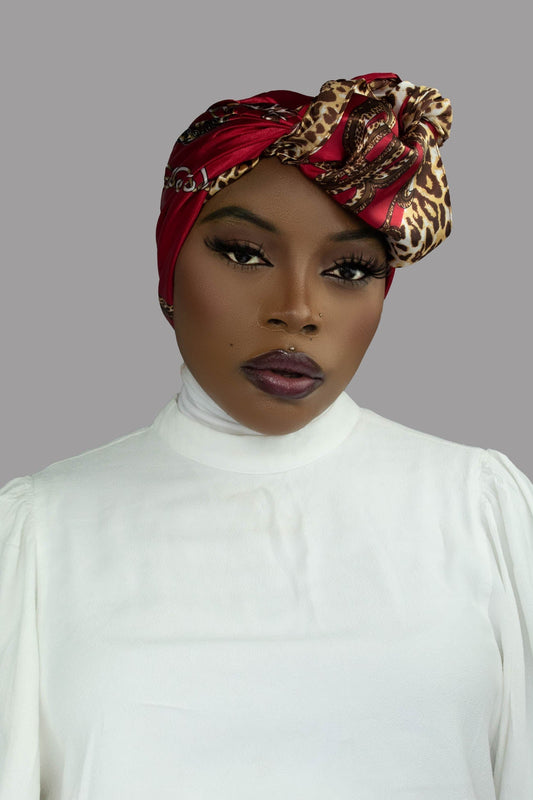 MALAIKA SATIN SQUARE  SATIN HIJAB - ANNABELLE