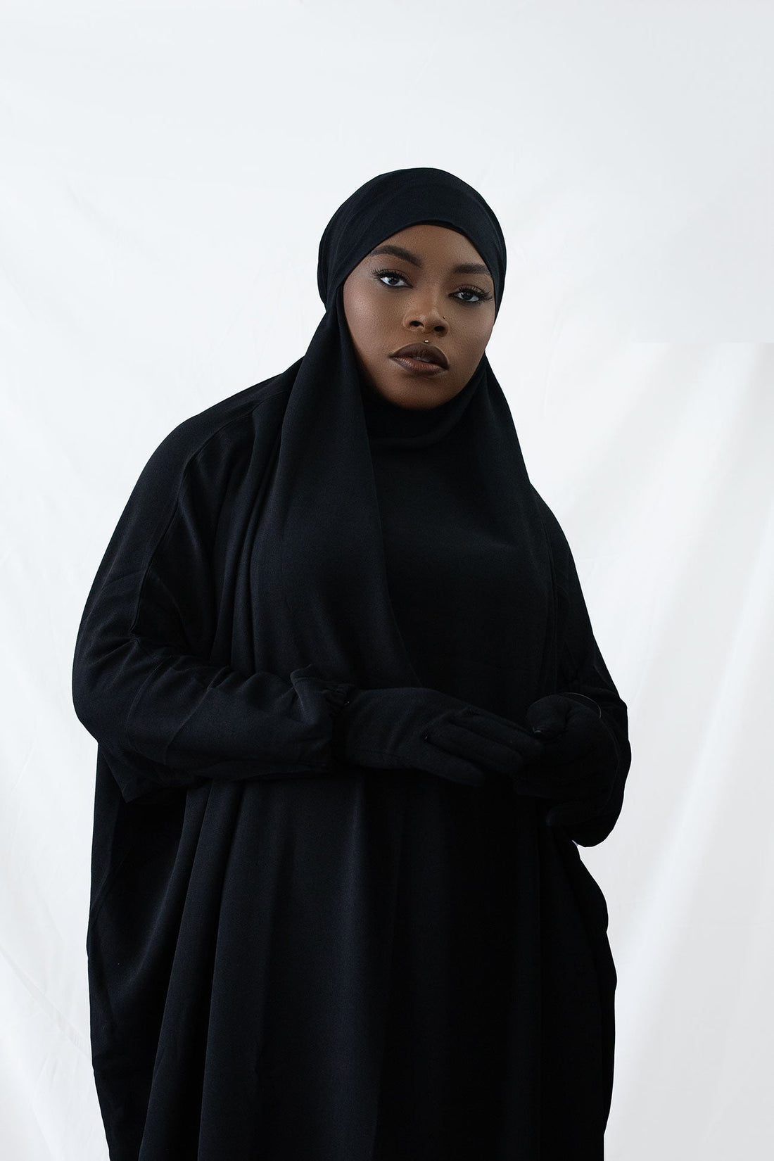 BUTTERFLY JILBAB - BLACK