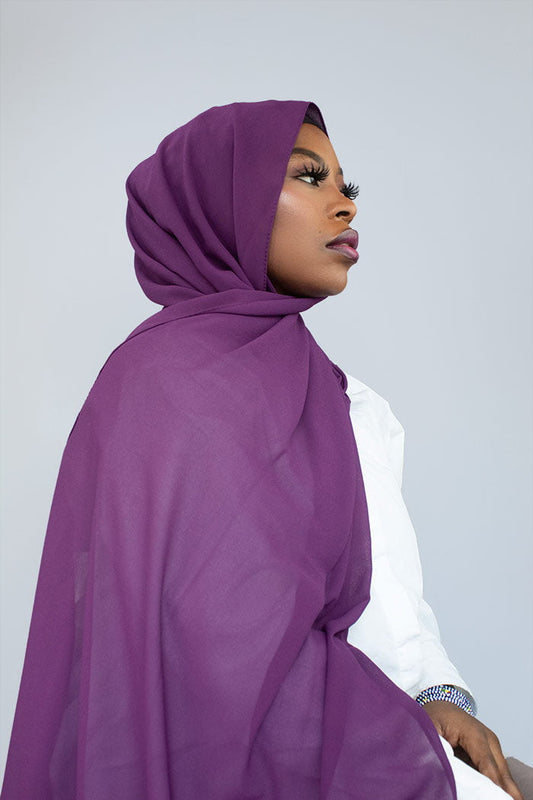 LUXURY CHIFFON HIJAB - OCHRE