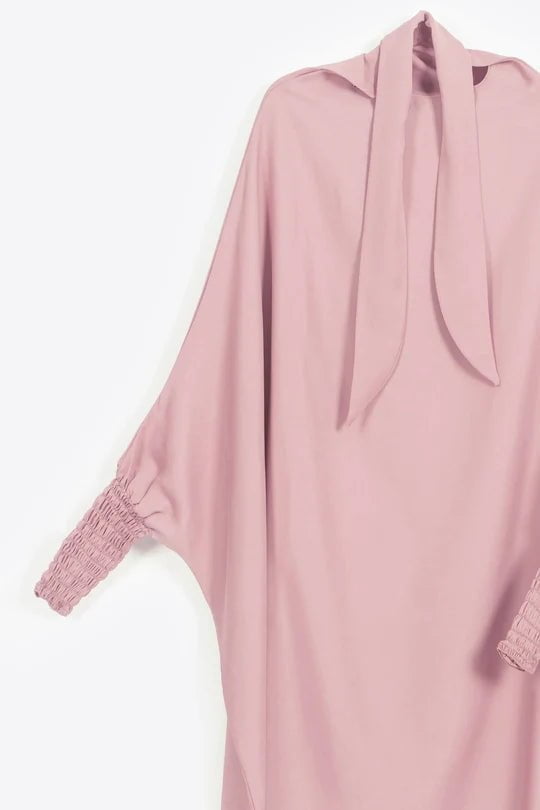 SARAH TWO PIECE JILBAB SET - PINK