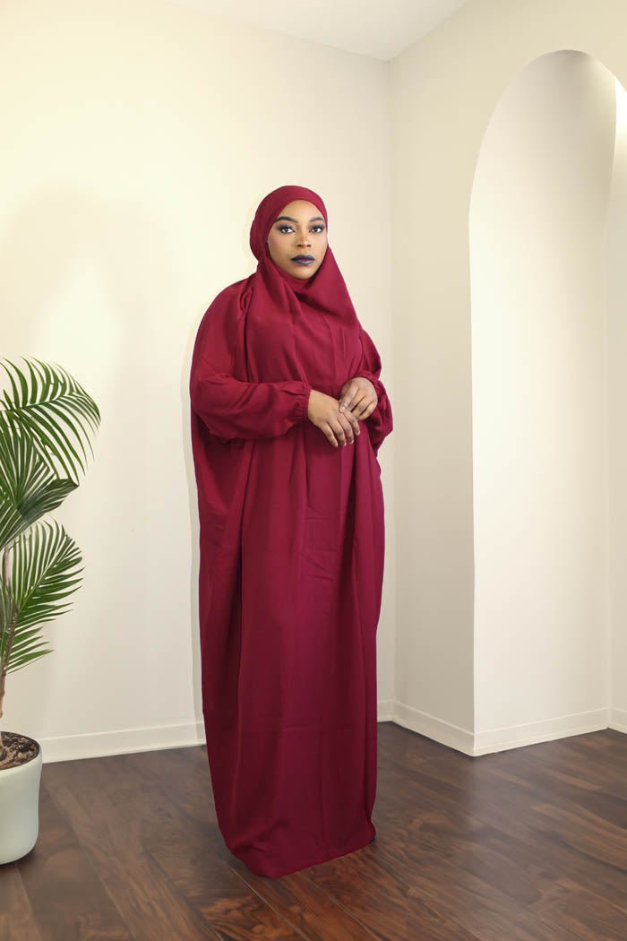 Burgundy Jilbab