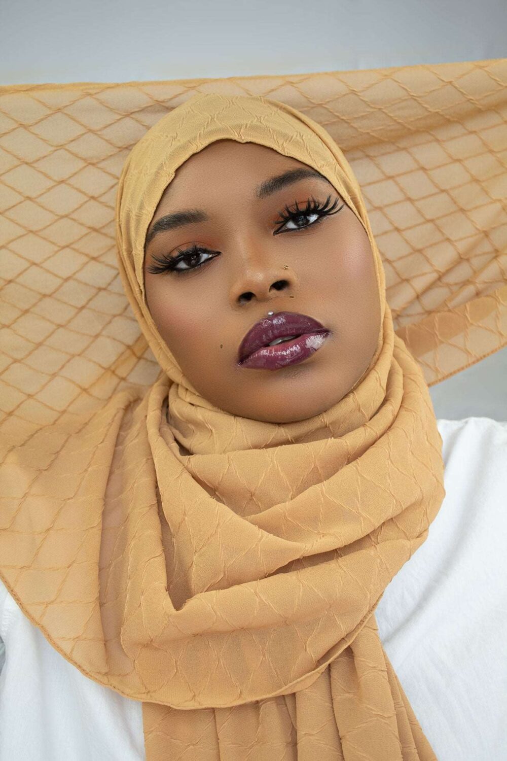 L'AMOUR CHIFFON HIJAB - SAND