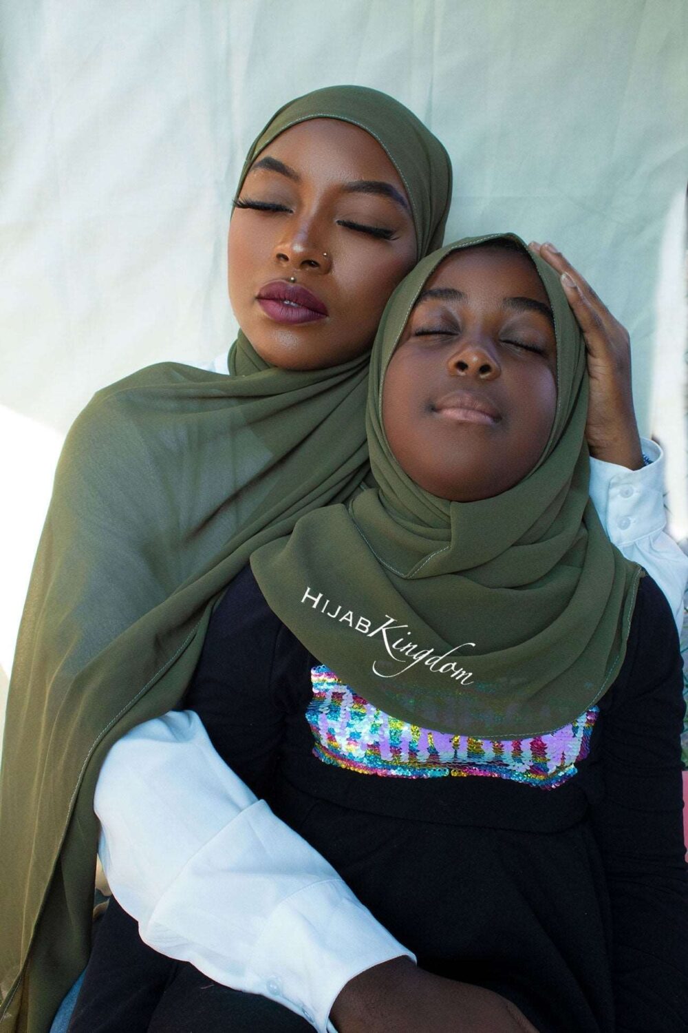 INSTANT LUXURY CHIFFON HIJAB - OLIVE