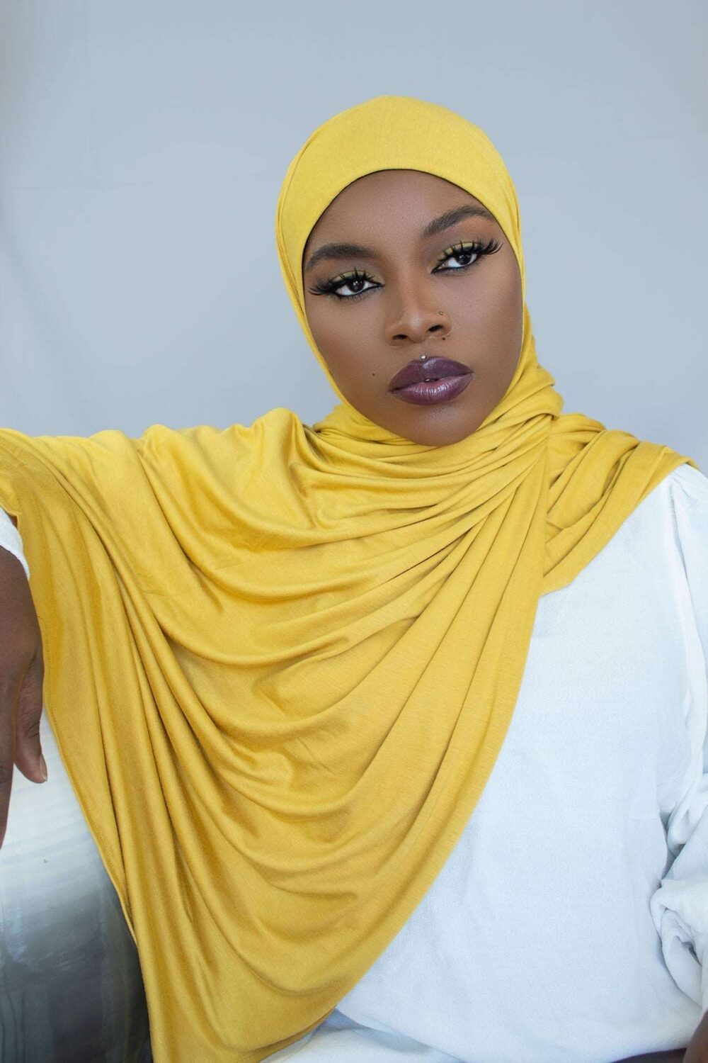 PREMIUM JERSEY HIJAB – YELLOW