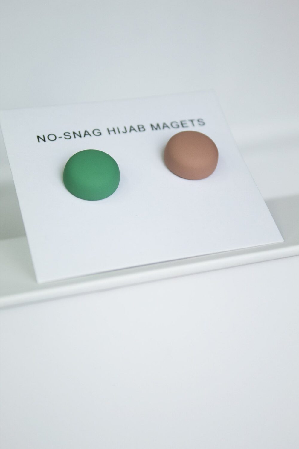 MATTE MAGNET SET- GREEN AND NUDE - HIJABKINGDOM